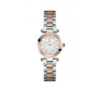 Gc Lady Chic Ladies White and Silver Tone Rose Gold Watch