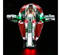 GC Light Kit for Lego Star Wars Boba Fett’s Starship 75312 (Lego Set is not included) (Classic)
