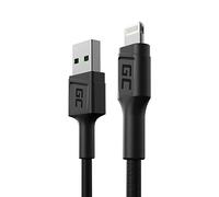 GC PowerStream | 30cm Lightning Cable Nylon Cord Wire for Apple iPhone 12 11 SE Pro/Max | iPhone X XR XS Max | iPhone 8 7 Plus | iPhone 6 6S 5 5C 5S Plus | iPad Air/Pro/Mini | iPod
