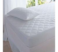GC Quilted Mattress Protectors Luxurious Super Soft Cosy Hypo-Allergenic Breathable Non Noisy Fitted Style Mattress Protectors (Super King)