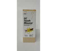 GC Tooth Mousse VANILLA Topical Creme Bioavailable Calcium & Phosphate