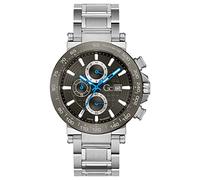 GUESS Men Analog-Digital Automatic Watch with Stainless Steel Strap S0352283