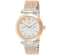 Gc Women primechic Rose Gold mesh Bracelet White dial U Y48002L1MF...