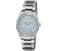 Guess Z25003L7MF Women's Quartz Analog Watch with Stainless Steel Strap, Silver