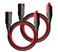 GC004 X-Connect Extension Cable Fit for NOCO Battery Charger Accessories，with FusedWaterproof Plugs for Genius Smart Battery Chargers Compatible with GENIUS1, GENIUS2,G750, G1100, G3500（2Pack, 10-Ft)