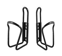 GCA 2 Pack Aluminium Water Bottle Rack Holder Bracket for Bike Bicycle (Black)