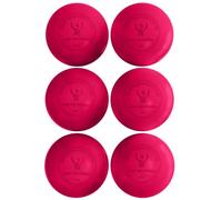 GCA Pro Lacrosse Official Game Ball NFHS College Approved Velocity 6 Pack LAX Field Tournament Rubber Practice (Pink, 6 Balls)