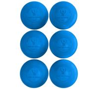 GCA Pro Lacrosse Official Game Ball NFHS College Approved Velocity 6 Pack LAX Field Tournament Rubber Practice (Blue, 6 Balls)