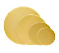 Gcardist 32 Packs Cake Boards Round 15.2/20.3/25.4/30.5cm Gold Cake Circles Rounds Base Food-Grade Cardboard Cake Plate（4 Size/8pcs Each,Thinner But Stronger）