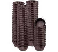 Gcardist Mini 500-Count Coffee Cupcake Liners Muffin Liners Food Grade Baking Cups Paper No Smells (Small Size)