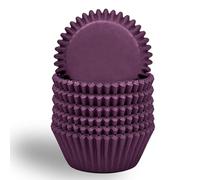 Gcardist Standard 300-Count Deep Purple Cupcake Liners (Disposable, Paper, Celebratory Events, Easter, Birthday, Thanksgiving)