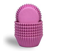 Gcardist Standard 300-Count Pink Cupcake Liners (Disposable, Everyday Baking, Heat-resistant, Food-grade, Solid Pink Color, Standard Size)