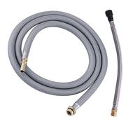 gcbcrit 88624000 Pull-out Hose Combo for Hansgrohe Kitchen Faucets, Pull-down Spray Hose Replacement with Brass Connectors, 59-Inch + 10.5-Inch
