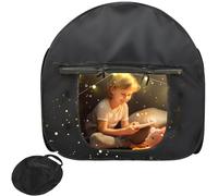 GCCSJ Sensory Tent Calming Hideout for Children with Autism,Pop-up Blackout Tent Black, Sensory Play Tent Sensory Den, Special Needs Sensory Tent|Suitable for: SPD, Anxiety, ADHD, Autism, etc.