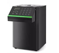 GCCSSBXF Commercial Automatic Fructose Filling Machine - 8L Dispenser for Milk Tea, Fruit Juice Drinks, Coffee - 304 Stainless Steel Liner - 16 Grid Intelligent Memory Buttons