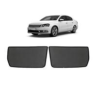 GCcv Car Window Shade For Kids Side Window Sun Shade For Passat B7 Sedan 2010-2015 Magnetic Curtain Sun UV Protection Covers For Baby Sleeping Auto Accessories,Rear-window-2PCS