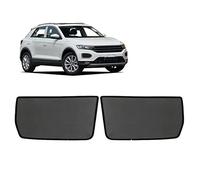 Car Window Shade For Kids Side Window Sun Shade For T-ROC 2017-2022 Magnetic Curtain Sun UV Protection Covers For Baby Sleeping Auto Accessories,Rear-window-2PCS
