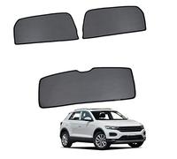 Car Window Shade For Kids Side Window Sun Shade For T-ROC 2017-2022 Magnetic Curtain Sun UV Protection Covers For Baby Sleeping Auto Accessories,Rear-window+Back-windscreen-3PCS
