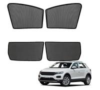 GCcv Car Window Shade For Kids Side Window Sun Shade For T-ROC 2017-2022 Magnetic Curtain Sun UV Protection Covers For Baby Sleeping Auto Accessories,Front-window+Rear-window-4PCS