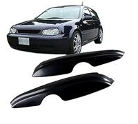 GCcv Headlight Eyebrow Eyelid Cover Trims Decoration Stickers For Golf 4 MK4 IV 1999-2004 Car Accessories