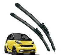 GCcv Wiper Blades Front Windscreen Wipers For Smart Fortwo W451 2007-2014 Windshield Wipers Replacement Blades For Car Window 575mm+525mm fit Pinch Tab Arms,Front window wiper 2pcs