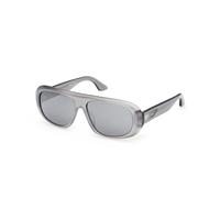 GCDS GD0067 GIULIANO 20C Unisex Sunglasses Acetate Grey Smoke Squared Normal