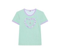 GCDS Polly Pocket heart-print T-shirt - Green XS-S-M-L
