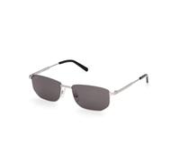 GCDS Unisex GCDS GD0079 16A Sunglasses Metal Palladium Smoke Squared Normal