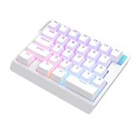 GCemptDMd Mechanical Keyboard One-handed 29 Key Magnetic Switch Speed Quick Trigger Compatible With HE30(HE30 WHITE)