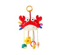 Gcerfby Baby Car Seat Toy, Soft & Safe Materials, 57x25cm/46x11cm, Toddler Plush Squeaky Rattle, Clip-On Crib Mobile Toy, Easy To Play, For Girls Boys Toddler 0-12 Months, Stroller, Car, Crib