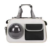 Gcerfby Cat Carrier,Bubble Window Kitten Pack - Portable Cat Carrier for Adventure Outdoor School Travel Car Motorcycle Hospital Hiking Camping