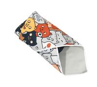 Gcerfby Cat Wrap for Cutting Nails,Self-Adherent Calm and Cozy Cat Wrap - Anti-Scratch Control Multifunctional Anti-Escape Washing Grooming Indoor Clip Nails Clean Ears Animal Trimming Clipping