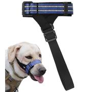 Gcerfby Dog Mouth Guard,Adjustable Dogs Guard Muzzle with Reflective Wire - Large dogs Training Supplies for Home, Outdoor Playing, Walking, Traveling, Photography