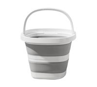 Gcerfby Folding Bucket, Space-Efficient,10L, Portable Foldable Water Pail, Spill-Proof Folding Bucket With Handle, Easy To Use, For Household, Outdoor Use, Car Wash, Camping, Fishing