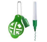 Gcerfby Golf Marker - Alignment Reusable Stencils,Golf Ball Marker Identification Tool - for Golfer Women Men Players Practice Course Tournament Putting Green Driving Range Club Birthday