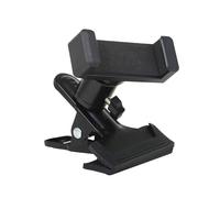 Gcerfby Guitar Phone Holder, Adjustable Design, 7.5x10.5x12.5cm, Guitar Or Ukulele Magnetic Phone Holder, Magnet Mobile Phones Support Clamp, Easy To Use, For Recording Broadcast Teaching