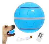 Gcerfby Interactive Dog Ball | Automatic Moving Dog Toy Ball - Bouncing Vibrating USB Rechargeable Pet Supplies, Pet Toys with Light for Boredom Exercise Enrichment Indoor Outdoor