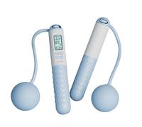 Gcerfby Jump Rope Weighted | Fitness Exercise Training Jump Rope | Adjustable Weighted Cordless, Ball-Weighted for Gym