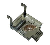 Gcerfby Turtle Dock for Basking,Animals Land with Stairs,Aquatic Turtles Basking Land for Tank - for Terrapin Salamanders Frog Crabs Living Room Balcony Hotel Restaurant
