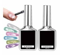 Gcerfby Water Drop Top Coat Gel | Water Drop Manicure Liquid | Nail Gel Top Coat | for Home Salon Travel Party Spa Beginners Women Girls