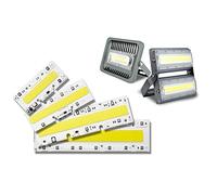 GCHNow Ruiziliang DIY LED COB Chip Spotlight 30W 50W 70W 100W 150W Replacement Chip AC 220V 110V IP65 Smart IC for LED Floodlight White Warm White(White,220V 50W)