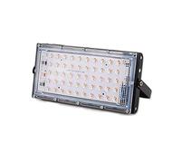 GCHNow Ruiziliang Lighting, Outdoor Lighting Led Flood Light 50W 100W 220V Waterproof Spotlight Projector Full Spectrum Led Grow Light for Plant Growth lamp(Warm White,50W)