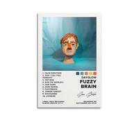 GCHPRINTEU Dayglow -Fuzzy Brain Music Album Canvas Poster Gift Home Wall Decoration Animal Fun Art Print for Bedroom Living Room 08x12inch(20x30cm) Unframe-style