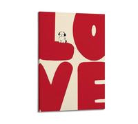 GCHPRINTEU Love Canvas Poster Sweet Home Wall Art Print for Wall Decoration 16x24inch(40x60cm) Frame-style