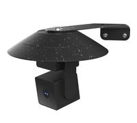 Gcioii Wall Mount for WYZE Cam Pan V3 & Cam Pan V4, Weatherproof Cover and Outside Corner Accessories, Reduce Blind Spots (1 Pack Black,Camera not Included)