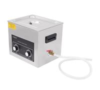 GCIUEMMH Ultrasonic Cleaner with Heater (68-176°F) & Timer (0-30min) - 240W Ultrasonic Cleaning Machine Jewelry Cleaner, 40KHz Frequency for Jewelry, Glasses, Dentures, Tool (10L)