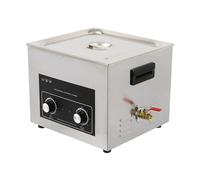 GCIUEMMH Ultrasonic Cleaner with Heater (68-176°F) & Timer (0-30min) - 360W Ultrasonic Cleaning Machine Jewelry Cleaner, 40KHz Frequency for Jewelry, Glasses, Dentures, Tool (15L)