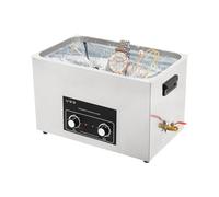 GCIUEMMH Ultrasonic Cleaner with Heater (68-176°F) & Timer (0-30min) - 600W Ultrasonic Cleaning Machine Jewelry Cleaner, 40KHz Frequency for Jewelry, Glasses, Dentures, Tool (30L)