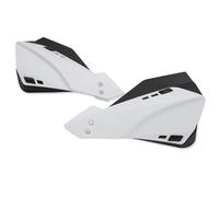 GCLANXI 1 Pair of Protective Brake Lever Hollowed Out Windshield Anti-Drop Hand Guard Handle for Off-Road Motorcycle(White)