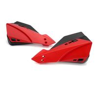 GCLANXI 1 Pair of Protective Brake Lever Hollowed Out Windshield Anti-Drop Hand Guard Handle for Off-Road Motorcycle(Red)
